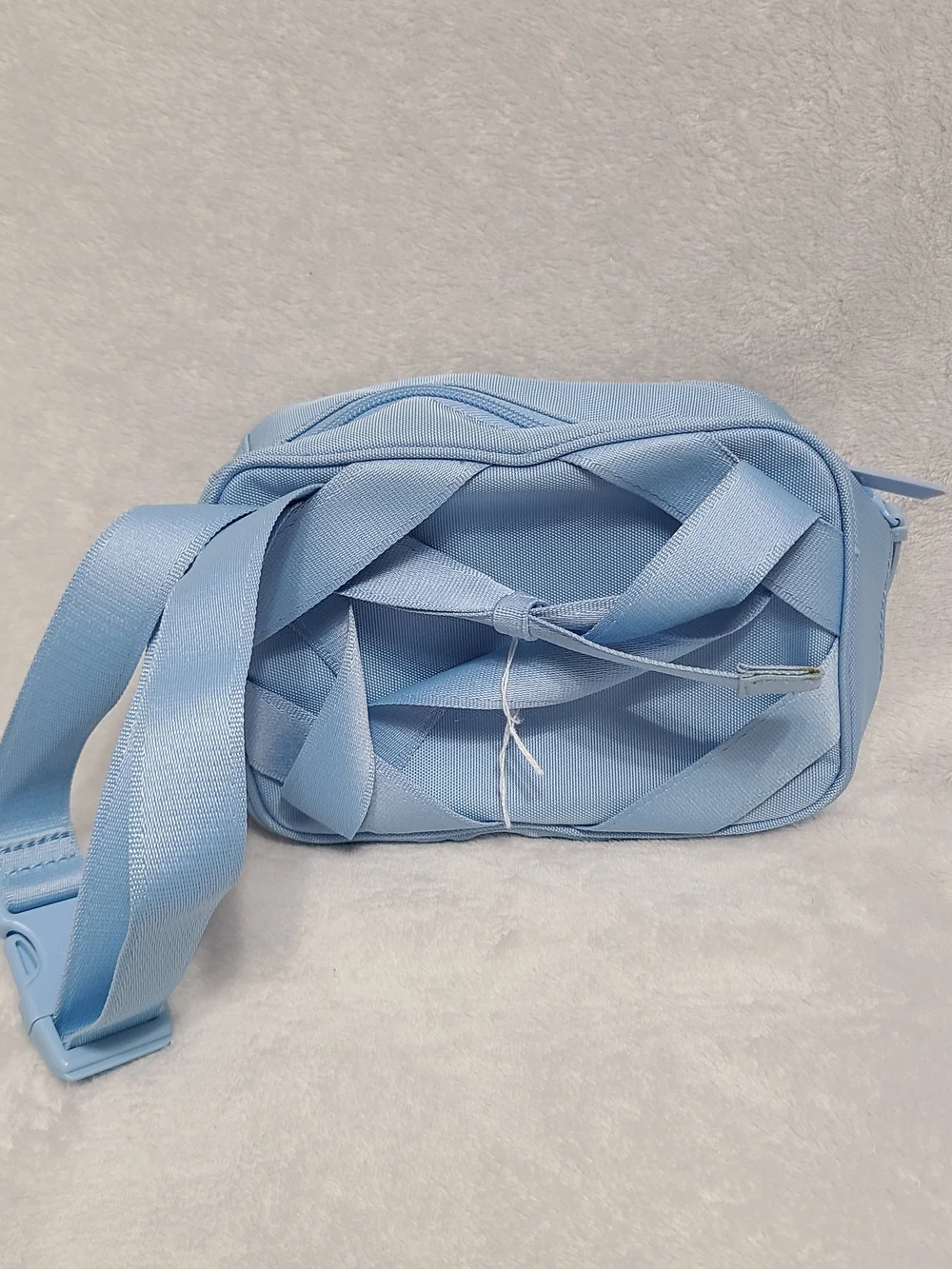 Athleta Girl Sky Blue Casual Travel Mini Fanny Pack Waist Belt Bag